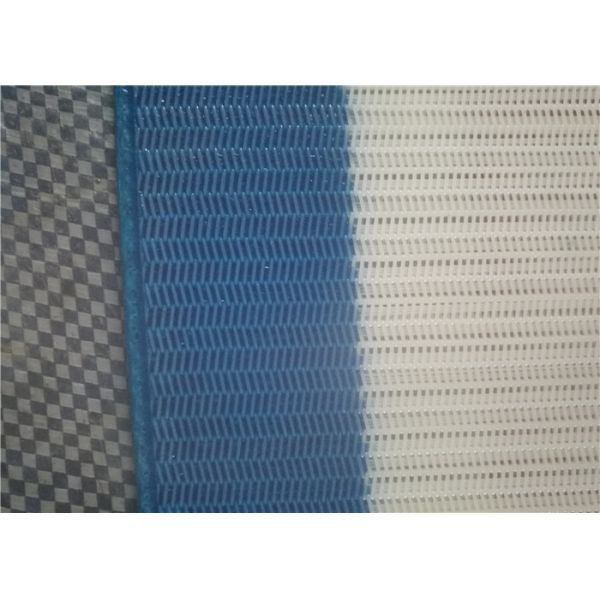 Spiral Loop Width 1-10mm Polyester Mesh Belt Flat Surface