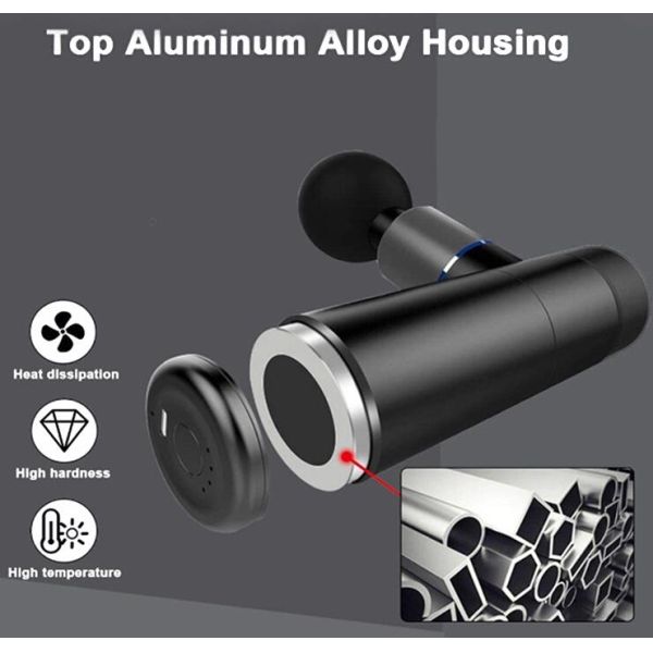 2500mAh Cordless Lithium Battery Deep Muscle Massage Gun