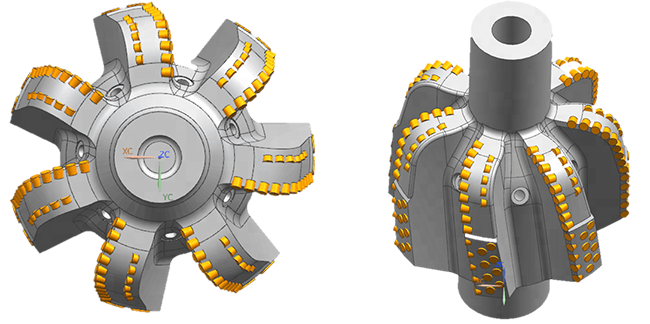 Downhole Drilling Tools 12 Inch 6 Blades PDC Hole Opener Of Drilling Well