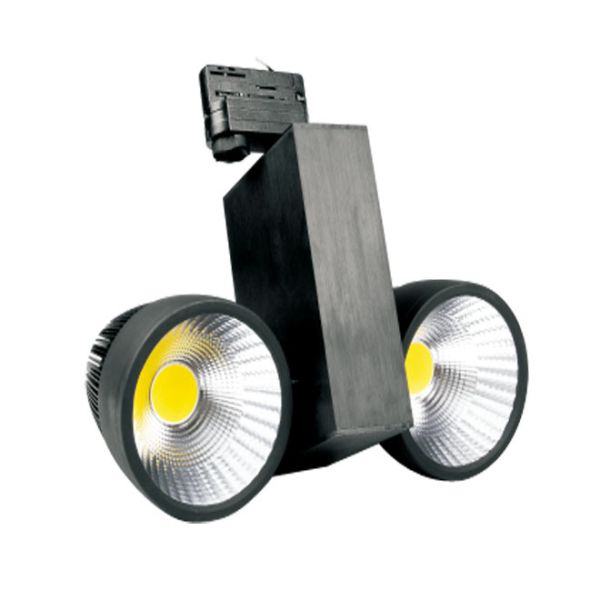 2015 Unique design high lumen 3500-3800lm EMC, LVD CE ROHS ERP led 30w COB track lighting
