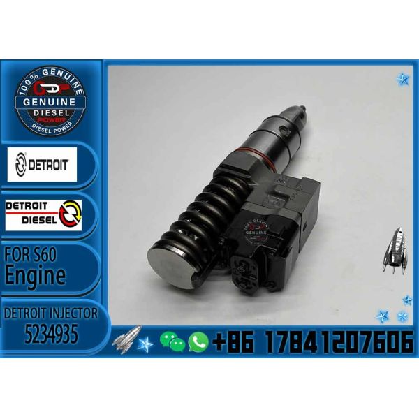 Engine 6067WU40/60 DDEC For Detroit Diesel Series 60 Fuel Injector R5234935 5234935 For Autocar, Ford, Freightliner, Ken