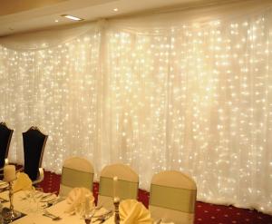 China fairy lights curtain backdrop wholesale