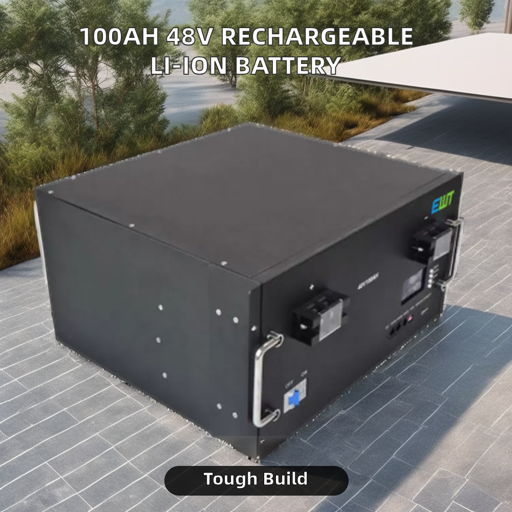 48V Rechargeable Lithium-Ion Battery Pack Durable Energy Storage System with Max Load Quantity cells 4
