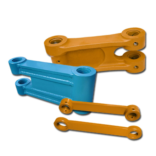 PC200-8 Excavator Bucket Arm / Bucket Link / H Link Q550 High Tensile Steel