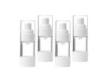 AS / PP Airless Cosmetic Bottles Smooth Surface Shatter Resistant