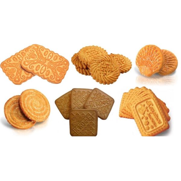 High Speed 600mm 1000mm Biscuits Making Machine / Biscuit Manufacturing Plant