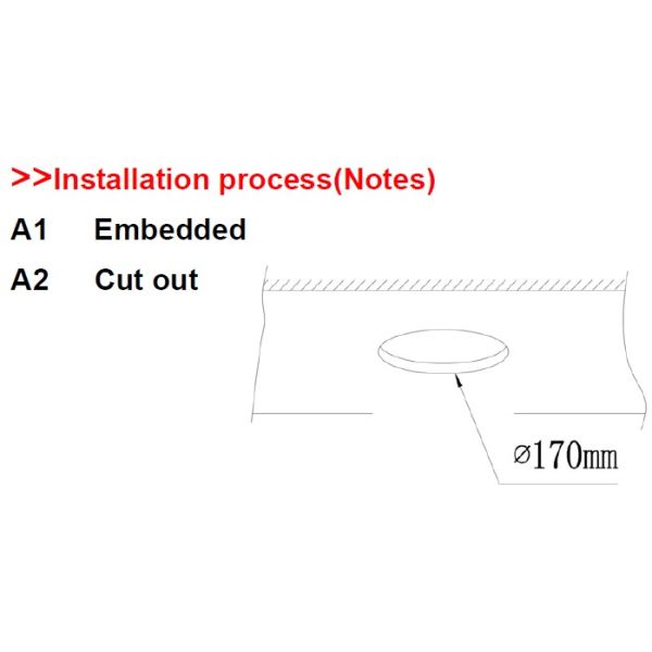 38W white led commercial lighting for led downlight with constant current power supply