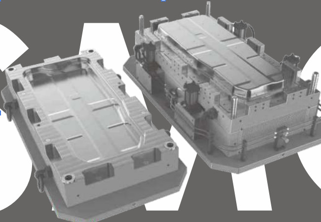SMC Car Battery Cover Mould 300000 Shots Life ISO9001 Certified