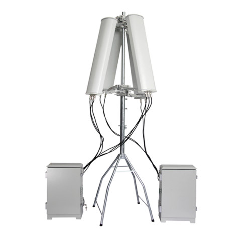 Prison Cell Phone Jammer Mobile Phone Jammer Signal Jammer 200W With Wireless Control