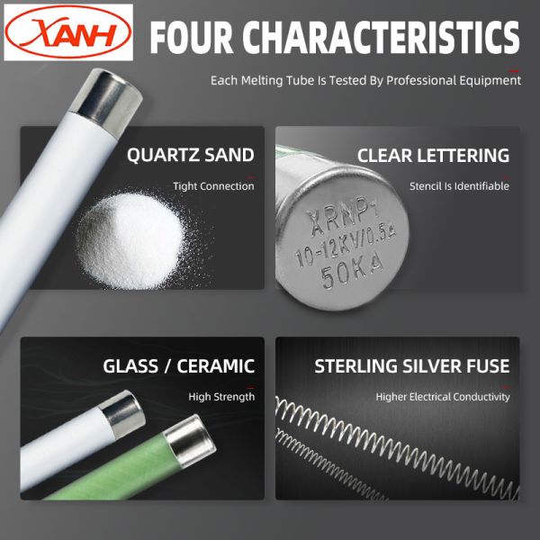 High Voltage Motor Protection Fuse 23Kv Germany DIN Standard Xrnm1