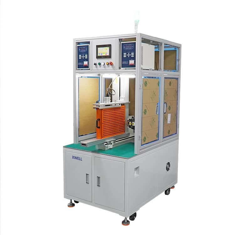 China Double Sided Spot Welding Machine For Lithium Battery Pack on sale