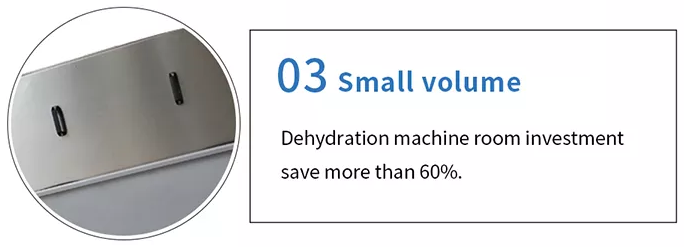 Automatic 6m3/H Volute Press For Sludge Dewatering Filter Press Machine