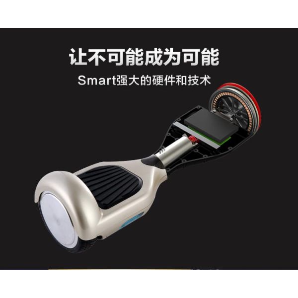 6.5" Two wheels Smart Balance Hoverboard UL2272 Certified Electric Self Balance Hoverboard with Light Sensor LED Factory