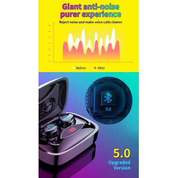 Hot Sell Noise Isolating Smallest Wireless Earbuds Mobile Bluetooth Earphone