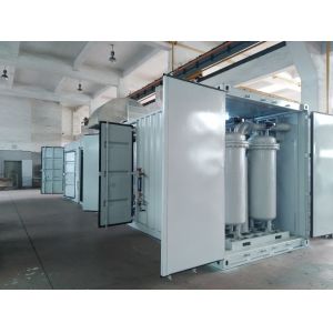 China Skid Mounted Instrument Air Skid 500 CFM PLC Control System wholesale