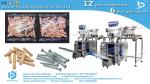 Furniture hardware fittings counting packing machine with three hoppers and