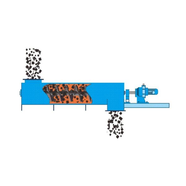 Horizontal Industrial Conveyor Systems Tubular Vibratory Feeder Low Maintenance