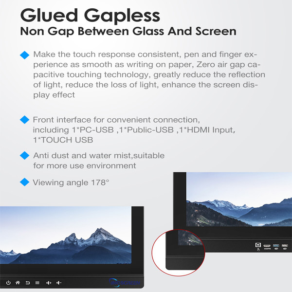 85 Inch 4K Capacitive Interactive Whiteboard DLED Touch Screen Smart Board