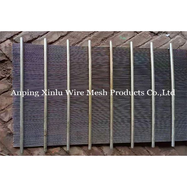 Industrial Filter 304 Stainless Steel Wedge Wire Screen Panel Support Grating