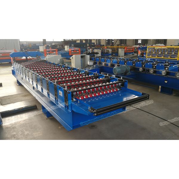 Corrugated Panel Roll Forming Machine 1000mm Coils