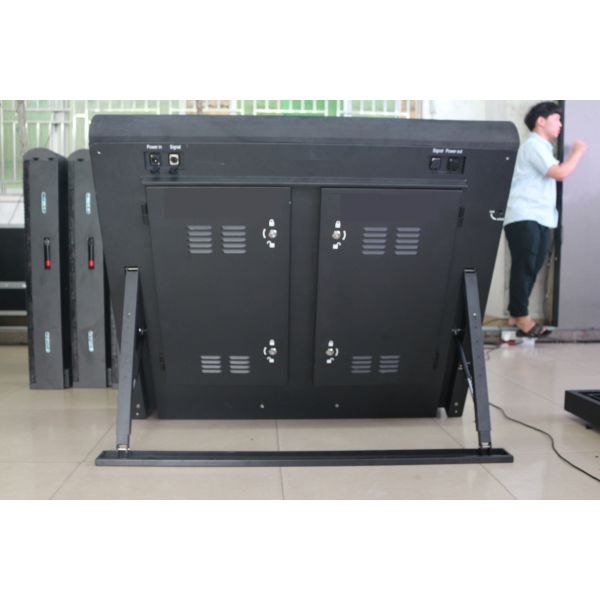 Aluminum Perimeter LED Display Full Color Avoid Scratching Epoxy Paint Coated