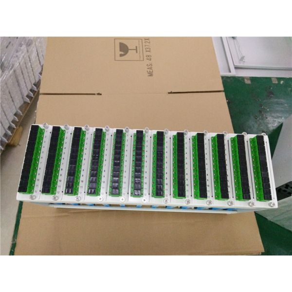 24 Core Sliding Terminal Box ODF Patch Panel 19 Inch Network Cabinet Mount Type