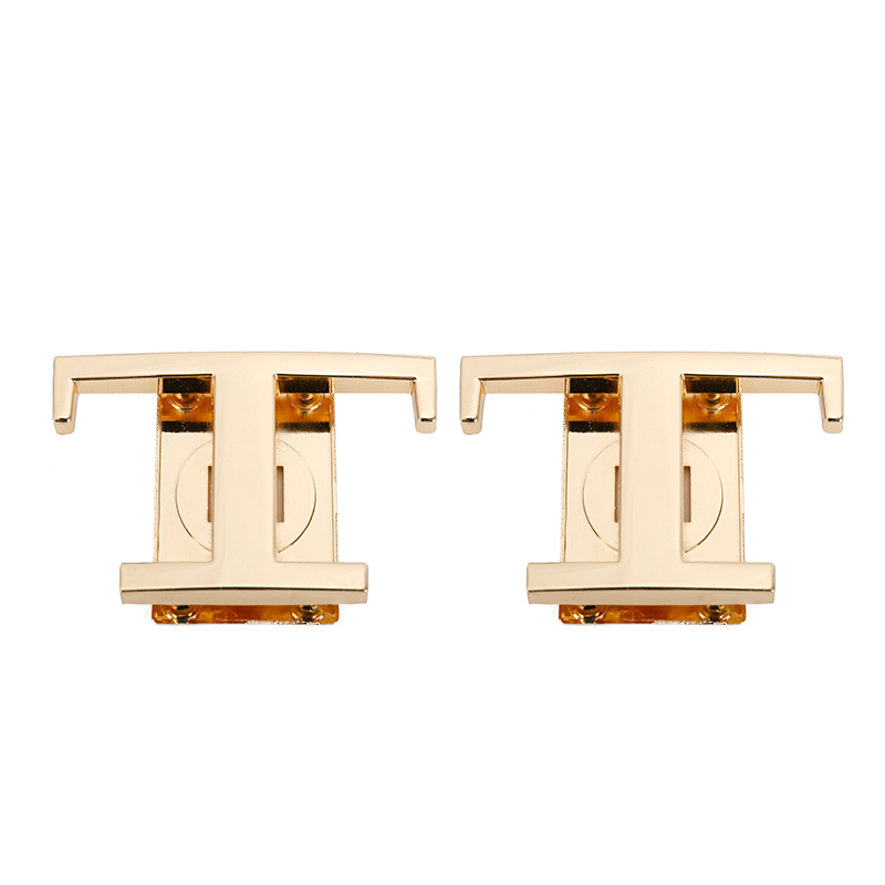 Simple T Letter Handbag Lock For Handbags Wallets DIY Accessories