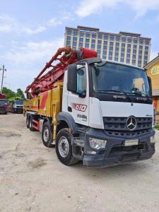 China 62m Used Concrete Pump Truck for Construction Machine 44000kgs Vibrating Amplitude 2.6mm wholesale