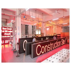 China P20 Pixel Pitch IP65 Waterproof 12000 Brightness VMS LED Sign for Highway Roadway Safety wholesale