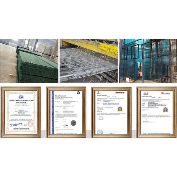 Galvanized 4 Bends 4.0mm 358 Security Fencing For Schools / Parks