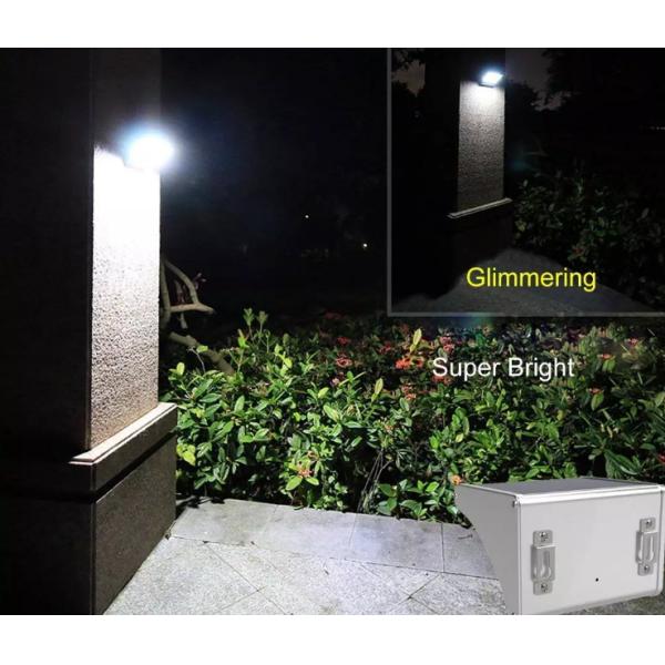 IP65 Waterproof Solar LED Wall Lamp Aluminum Hosing 24 LED with CE ROHS