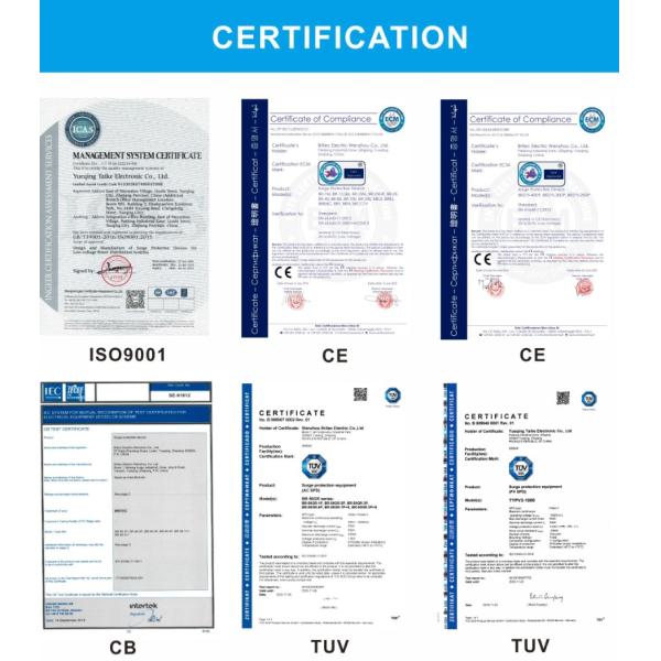 thunder Protection Surge Protection Device Spd Type 2 Lightning Arrester