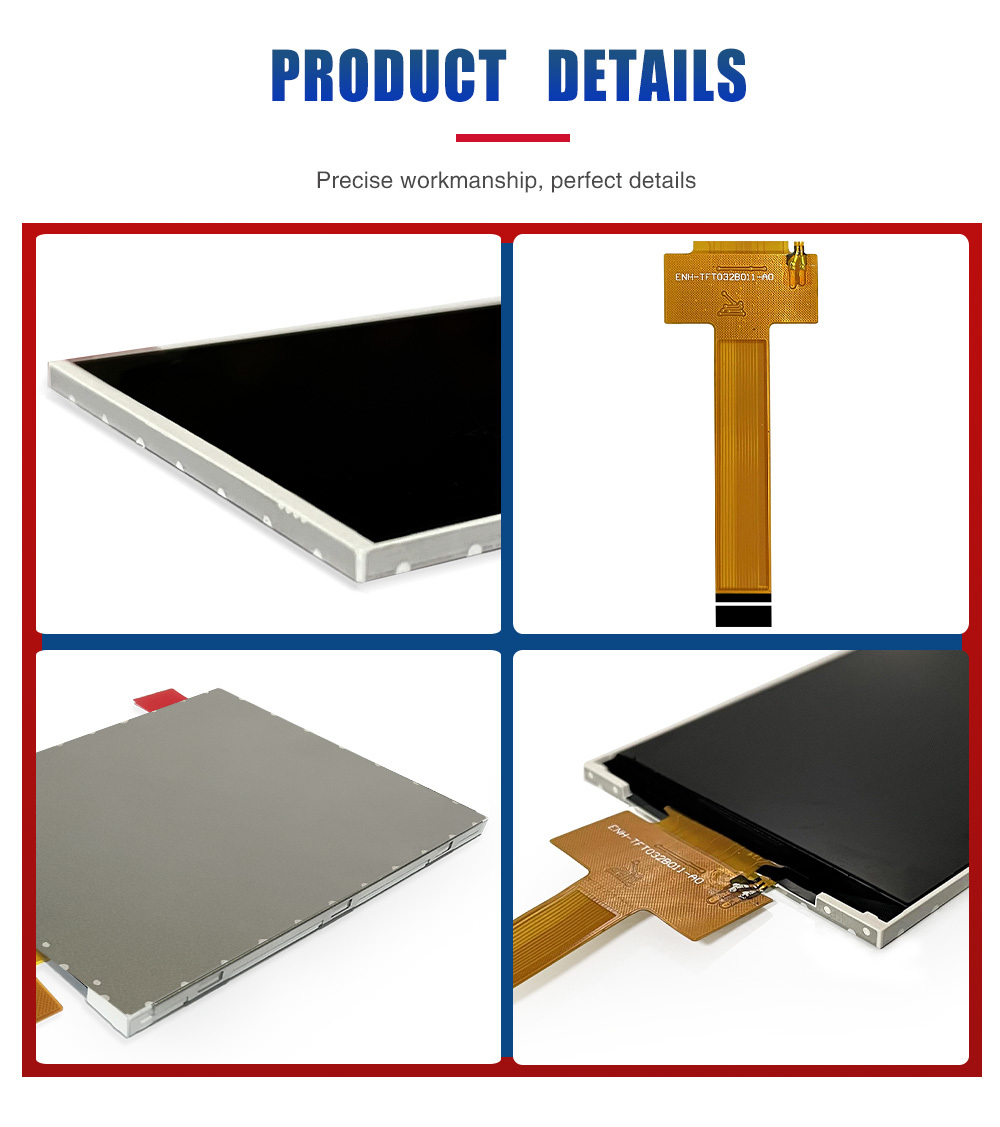 3.2 Inch 240x320 Resolution Spi Tft Module IC ST7789 Custom Tft Display