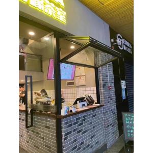 View Stained Glass Inspired Folding Window Creating Kaleidoscopic Light Patterns