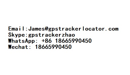 GSM GPRS Car Tracking Device Wireless Positioning System With Acceleration Sensor