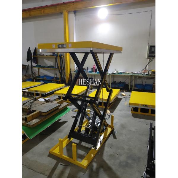 4000 LBS Scissor Lift Table AC Power Hydraulic Portable Electric Lift Table