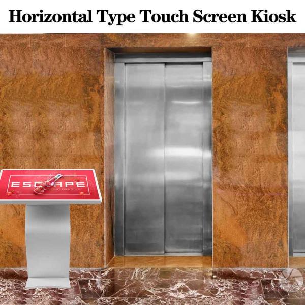 Information Kiosk Touch Screen Monitor 43 Inch UHD Resolution Digital Signage