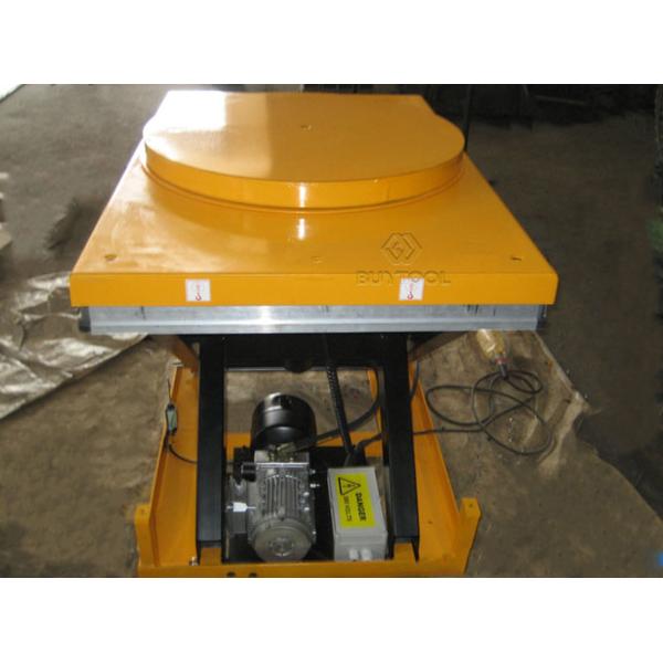 Powered Motorized Rotating Pallet Lift Table 100kg Rotary Round Stage Platform 360 Degree