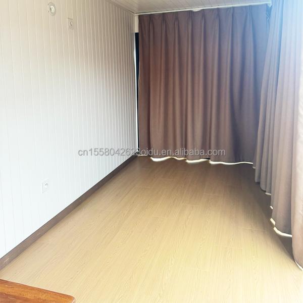 Flat Pack Container EU Customized Modern Luxury 20ft Prefabricated Wooden House with Steel Structure Garden Prefab in Mid-Century Modern Design Style