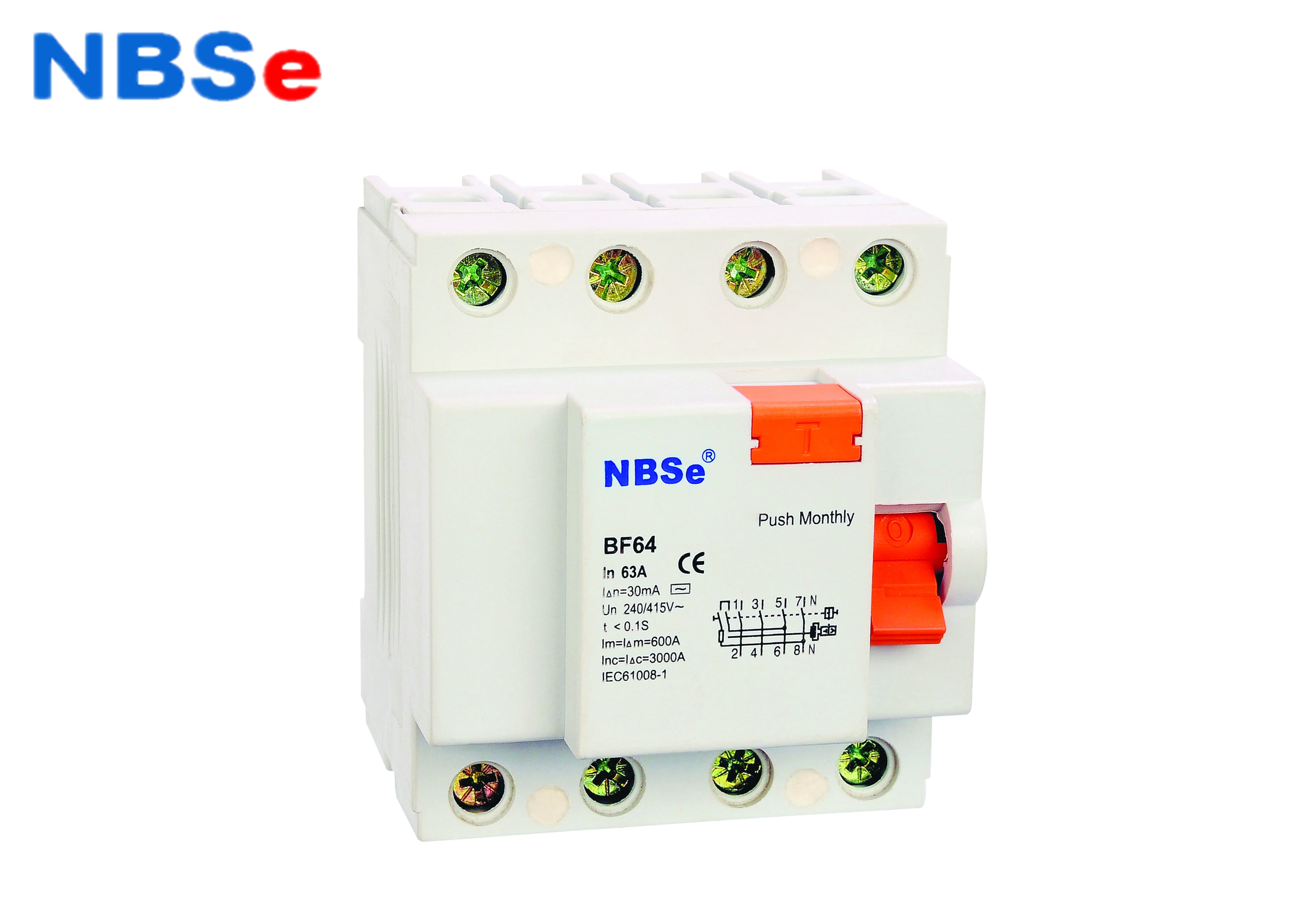 China Rccb Residual Current Device Circuit Breaker 0.03a Elcb Rcd wholesale