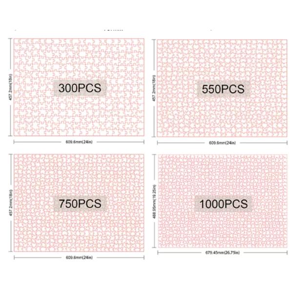 Custom 1000pcs Famous Paintings Jigsaw Puzzles Famous Art Puzzles