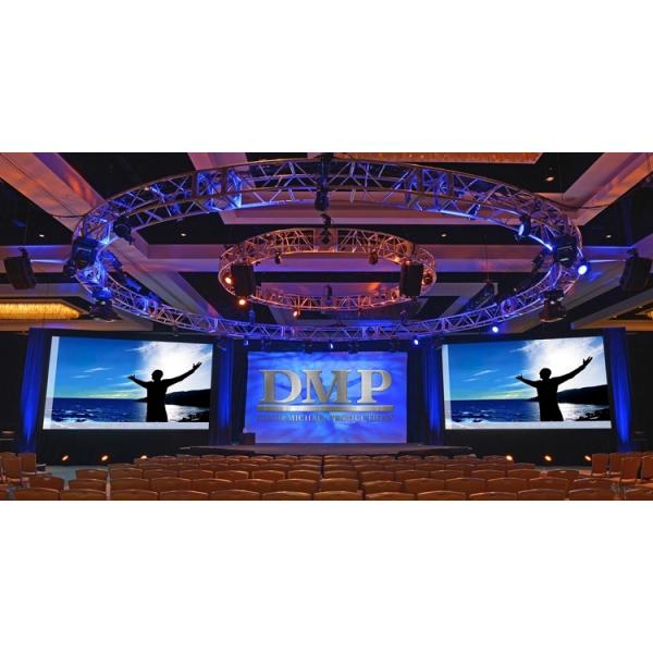 Rental 1000cd/m2 P3.91 Indoor Full Color LED Display 200W
