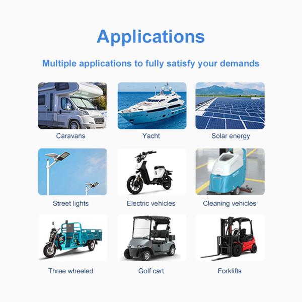 LiFePo4 Battery Pack Rechargeable Portable 12.8V 7.5Ah LiFePo4 Battery Pack