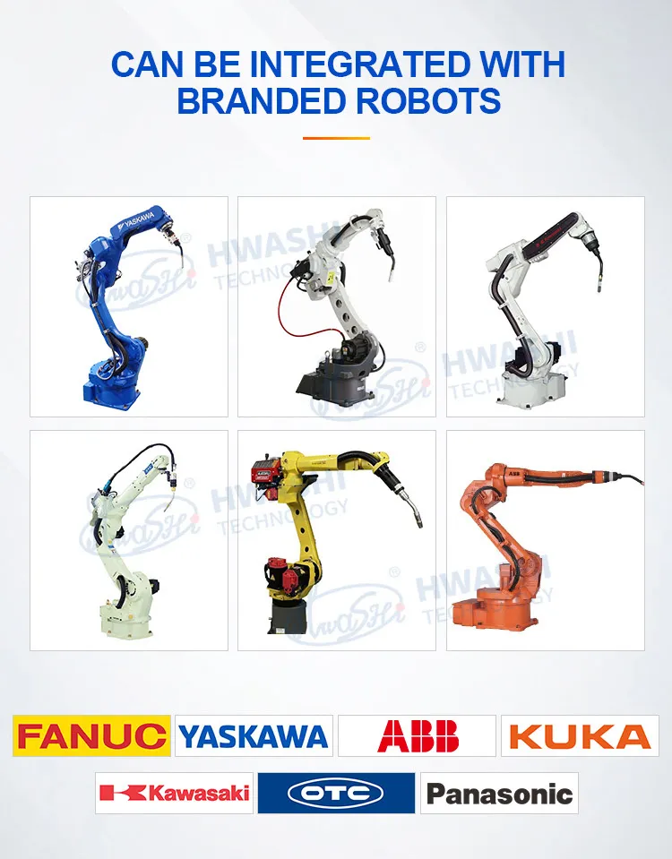 Hwashi 6-Axis Robotic MIG Welding Machine for Chair & Furniture Automation