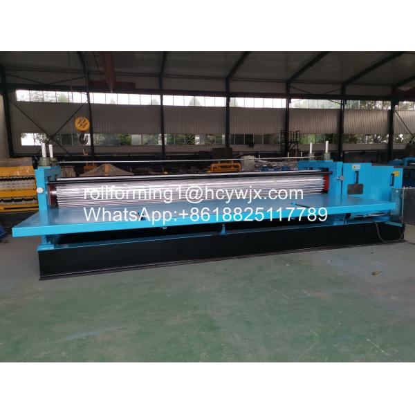 0.13mm Barrel Corrugated Roll Forming Machine 4 Meters