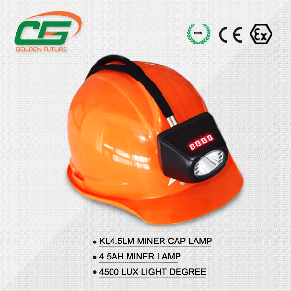 Cordless Underground LED Mining Lamp IP65 4.5ah Rechargeable