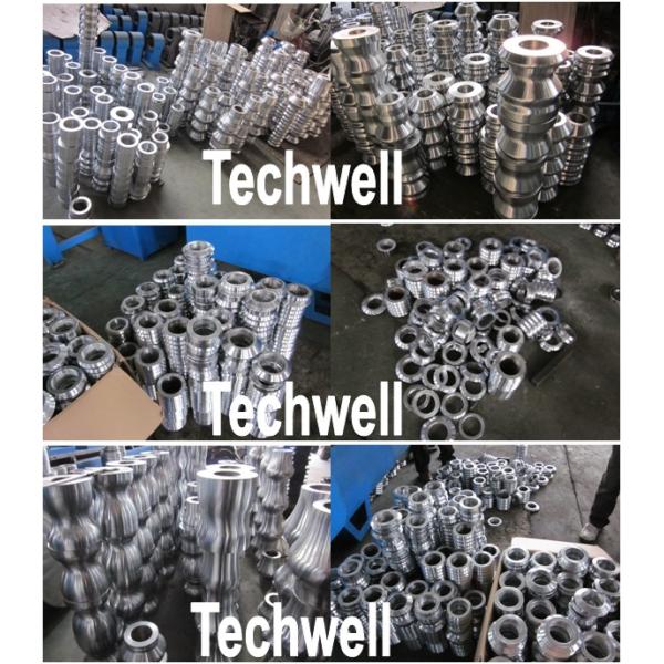 Metal Roofing Sheet Cold Roll Forming Machine with Hydraulic Post Cutting