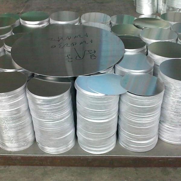 A3003 0.6mm-1250mm Aluminum Discs Circles Corrosion Resistant Easy To Process High Strength
