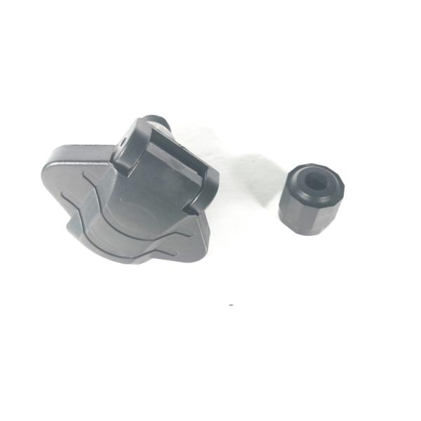 Nylon Trailer Connector Socket Easy Operation 7 Pin Flat Trailer Socket