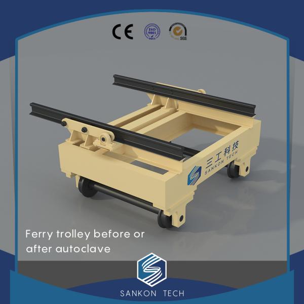 L5000mm Transfer Trolley Block Brick Machine For AAC Line